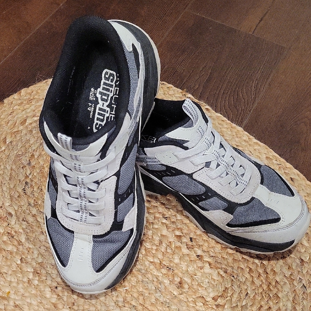 Skechers Black and White Sneakers